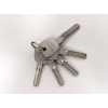 Abus KD6PS door cylinder made of nickel-plated brass – where security meets style