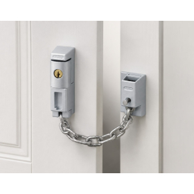 Cadena de seguridad ABUS SK79 para puertas de casas y apartamentos, con cierre de seguridad infantil.