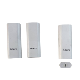Netatmo 3-pack Smart Wireless Door and Window Sensors with Vibration Alarm
