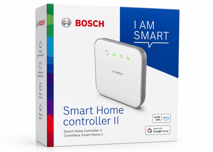 Bosch Smart Home II Controller, gateway for controlling the Bosch Smart Home system, Smart Hub Bosch Smart Home II Controller, gateway for controlling the Bosch Smart Home system, Smart Hub