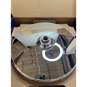 GROHE Vitalio Water-Saving Shower Head, 25 cm, Chrome, Anti-Limescale System 