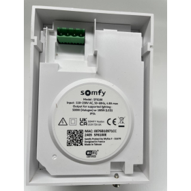 Вулична HD-камера Somfy 1080p, датчик руху, сирена, білий колір