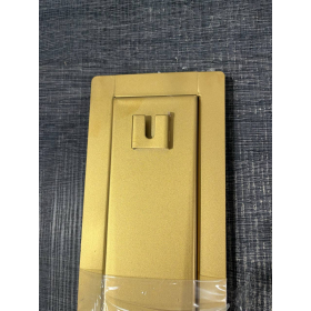 Desagüe de ducha de 120 cm, color dorado, 2 en 1 con filtro antiolor y colador para cabello.