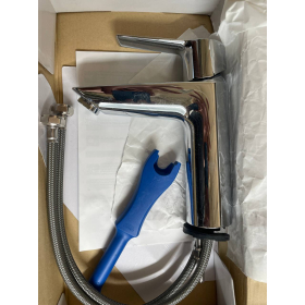 Змішувач для ванної кімнати Grohe Quickfix Start, одноважільний, DN 15, розмір M, хромований, з монтажним інструментом, 24204002
