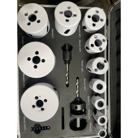 Makita D-47298 Juego de sierras perforadoras BiM, 14 piezas