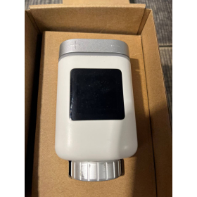 Termostato para radiador Bosch Smart Home II con función de aplicación, compatible con Amazon Alexa, Apple HomeKit y Google Home.