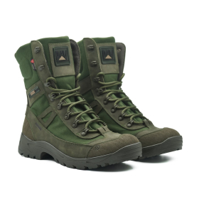 Botas tácticas de combate para media temporada PAV 808 color caqui