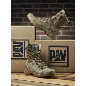 Botas tácticas de combate de invierno PAV 808 con forro color coyote