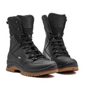 Botas tácticas de combate para media temporada PAV 805, color negro.