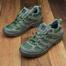 Zapatillas tácticas de media temporada PAV 407 color caqui