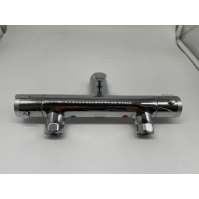 SCHÜTTE LONDON Thermostatic bathroom faucet with scald protection, chrome