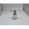AddStoris wall-mounted soap dispenser by hansgrohe, polished gold finish