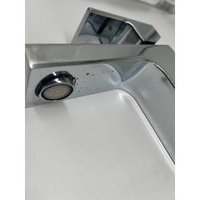 Hansgrohe Vernis Shape - Grifo Lavabo Monomando 100 mm, EcoSmart, Cromo