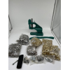 Dyna-Living eyelet press set with 3 dies and 1500 eyelets