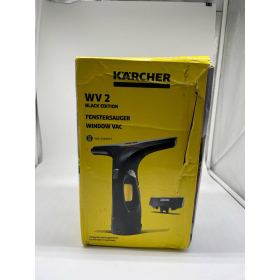 Aspiradora de ventanas inalámbrica Kärcher WV 2 Black Edition con LED y accesorios