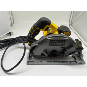 Sierra circular STANLEY FATMAX FME301 de 1650 W y 190 mm con hoja de carburo de 18 dientes.