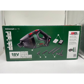 Bosch UniversalVac 18 Akku-Staubsauger, 2,5 Ah Akku, 18 Volt System, im Karton 