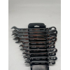 STANLEY Ratschenschlüssel-Satz mit 12 Ringmaulschlüsseln, ergonomischer Griff