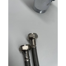 Смеситель для раковины GROHE QuickFix Start с функцией экономии воды и выдвижным сливом 