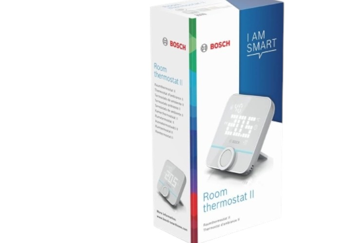Bosch Smart Home Room Thermostat II for controlling smart radiator thermostats Bosch Smart Home Room Thermostat II for controlling smart radiator thermostats