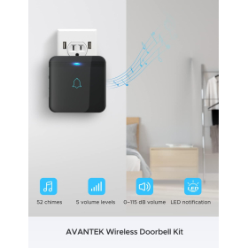 Беспроводной дверной звонок AVANTEK