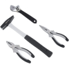 Amazon Basics Household Tool Set, Plastic, Black/Grey, 32 pcs.