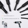 Vinabo 900 Piece Heat Shrink Tube Set, Black Heat Shrink Tubing, Electrical Insulation, Water-Repellent & Break-Resistant, Cable Tubing, 12 Sizes, 2:1 Heat Shrink