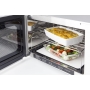 CASO MCG30 Ceramic chef 3in1 Mikrowelle mit Grill + Heißluft 2100W 30L, Silber