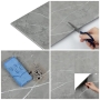 Hode PVC flooring vinyl flooring self-adhesive tiles adhesive tiles floor light gray marble 60cmX30cm waterproof 1,8m² thickness1,5mm 10 tiles