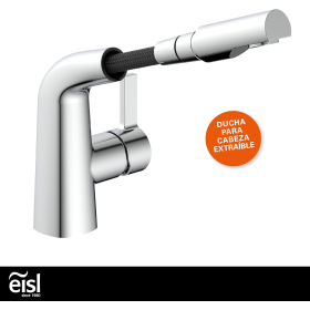 EISL NI075COCR Wash basin with pull-out hair wash basin head