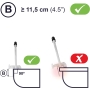 KMINA - Gepolsterter Badewannen Einstiegshilfe für Senioren (Badewannen mit glattem Rand ≥9 cm)