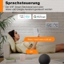 SURFOU Wi-Fi Smart Outlet mit Stromverbrauch, Fernsteuerung per App und Sprache, kompatibel mit Alexa, Google Home und SmartThings