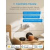 Meross Italian WiFi Socket, Smart Socket mit Energieüberwachung, Smart Socket Kompatibel mit Apple HomeKit, Alexa und Google Home