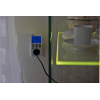 Brennenstuhl Comfort-Line Digital Weekly Timer/Programmable Digital Timer Socket (Weekly Timer, Countdown function, Socket with Contact Protection) White