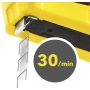 TROTEC cordless stapler PTNS 10‑3.6V DIY cordless stapler nailer underloading mechanism (30 shots per minute, staple length 6 - 8 mm, nail length 10 mm, incl. 1000 staples (6 mm)