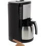 Melitta Look III Therm Selection 1011-12 bk, cafetera de filtro con termo, AromaSelector, negro