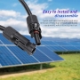 Extension cable for solar modules