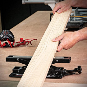 Trend adjustable roller stand for table miter saws