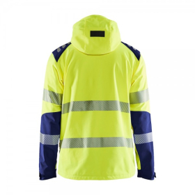 Blakläder Warn softshell jacket yellow/navy