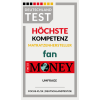 f.a.n. mattress topper “BIG KOMFORT PLUS”, 7-zone cold foam, with ventilation strips