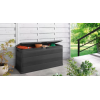 Jardinera con diseño de listones de madera