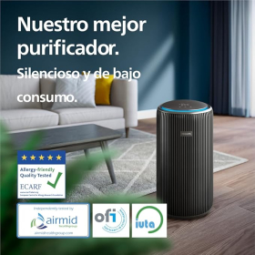 Очищувач повітря Philips серії 4200, HEPA + фільтр з активованим вугіллям, CADR 600 м³/год, 156 м², тихий, енергоефективний
