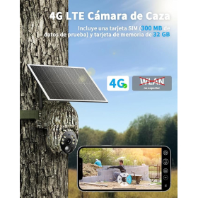 4G Solar Surveillance Camera – 360° Wireless & Night Vision