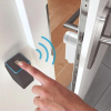 EKEY UNO 200204 Huella dactilar con batería incluida. Nuki Smart Lock 3.0 blanco, kit de reequipamiento a batería para todo tipo de puertas estándar, blanco.