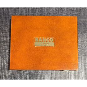 Juego de cinceles Bahco de 6 piezas en caja de madera, color
