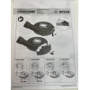 Bosch Pro dust extraction hood for angle grinders Ø 115–125 mm, Professional accessory