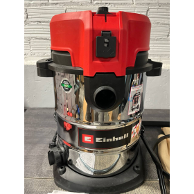 Пылесос Einhell TE-VC 2350 SACL для сухой и влажной уборки, мощность 1600 Вт, контейнер для пыли из нержавеющей стали 50 л, класс пылезащиты L