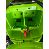 Greenworks 48V lawnmower with 46cm cutting width and 55L grass catcher bag