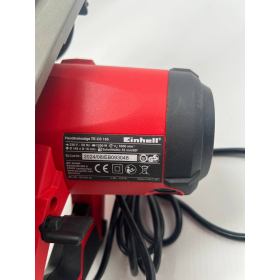 Sierra circular manual Einhell TE-CS 165, 165 mm, 1200 W con hoja de sierra de 24 dientes y extracción de polvo.
