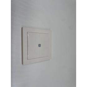 Homematic IP Smart Home 155342A0 — large and flexible wall switch, white